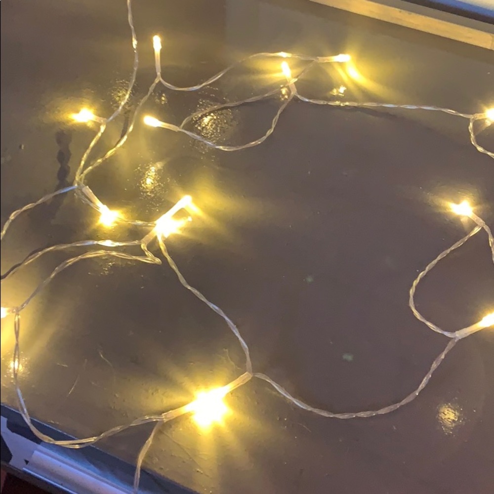 I’m selling shiny white bright lights